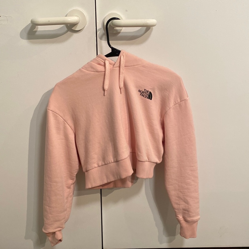 North Face Cropped Hoodie